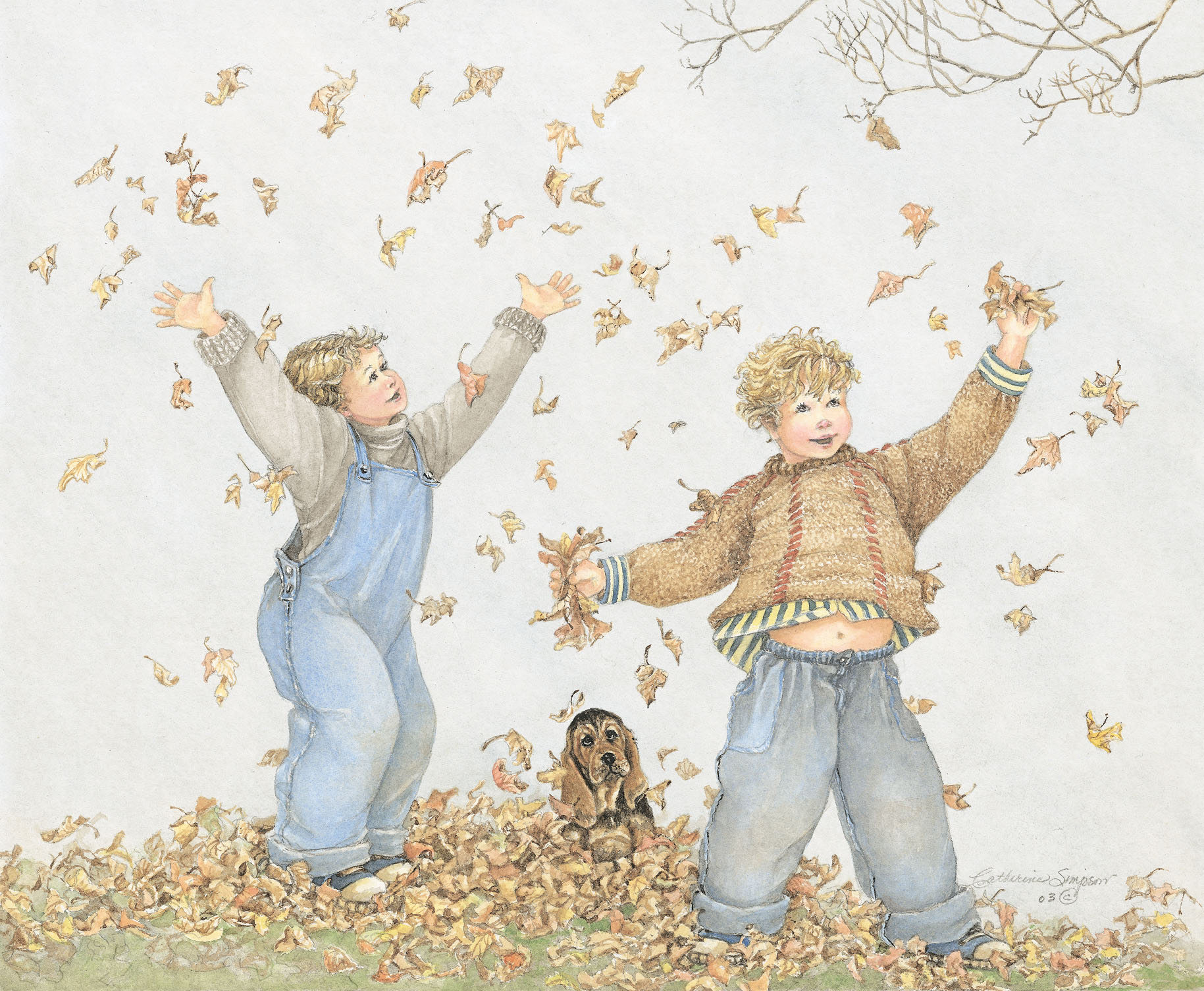 Autumn Leaves by Catherine Simpson