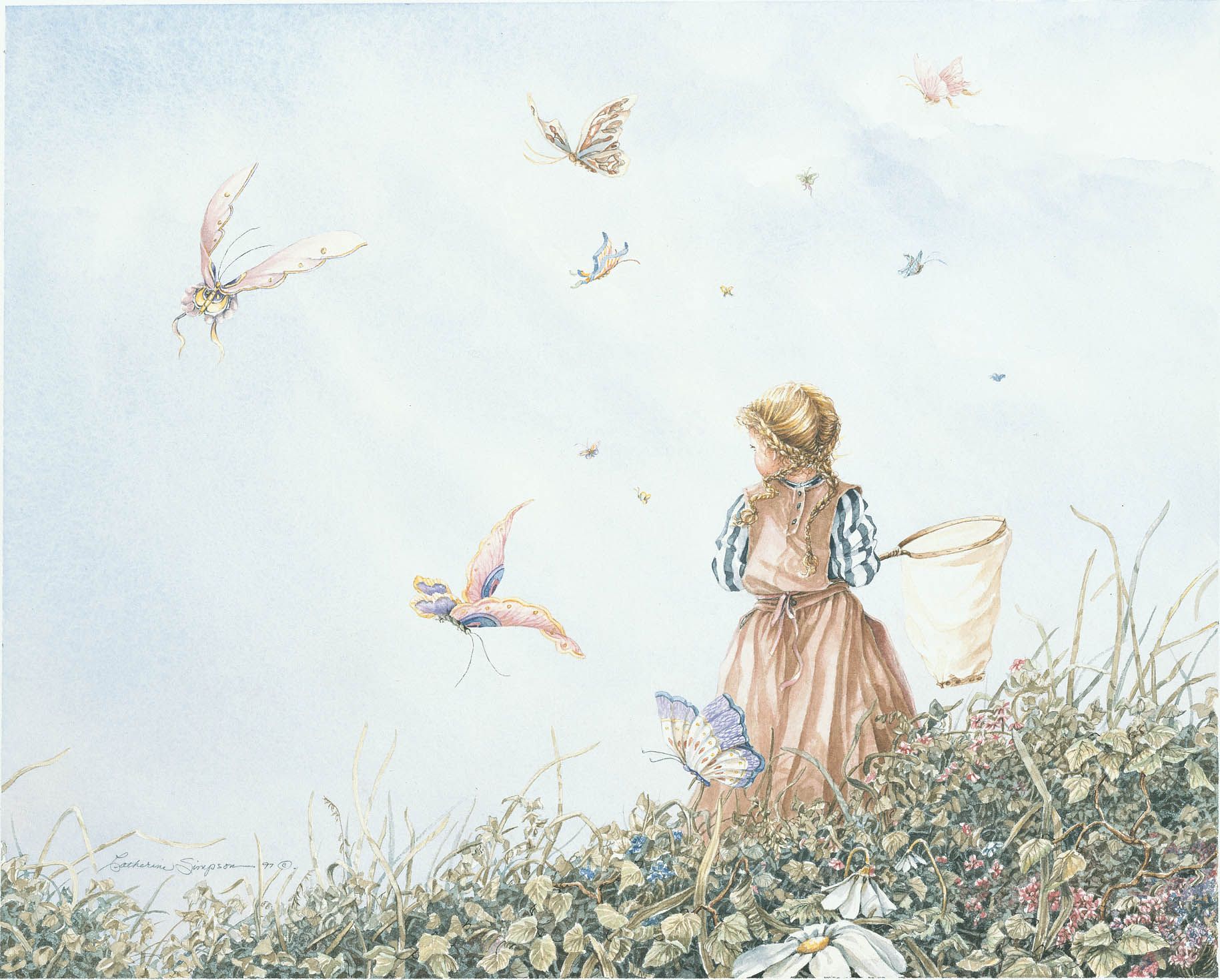 Chasing Butterflies by Catherine Simpson
