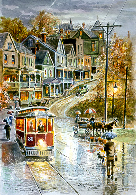 Neighborhood Trolley by Jess Hager