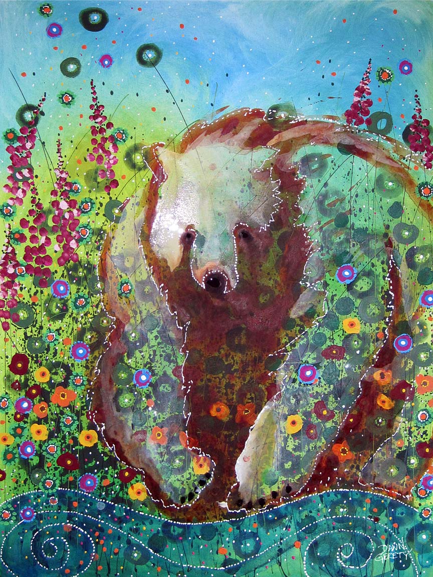 Creatures – Fireweed Bear © Dawn Gerety