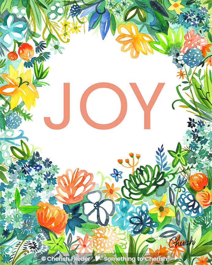 Floral C1622-05b Cultivate Joy Clearing © Cherish Flieder
