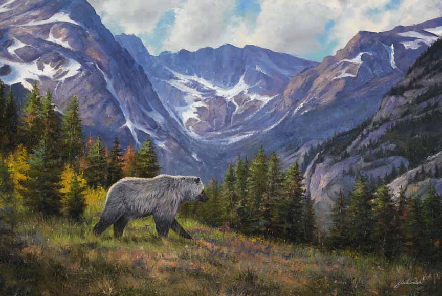 JP – 2-Rocky Mountain Grizzly by Jack Paluh