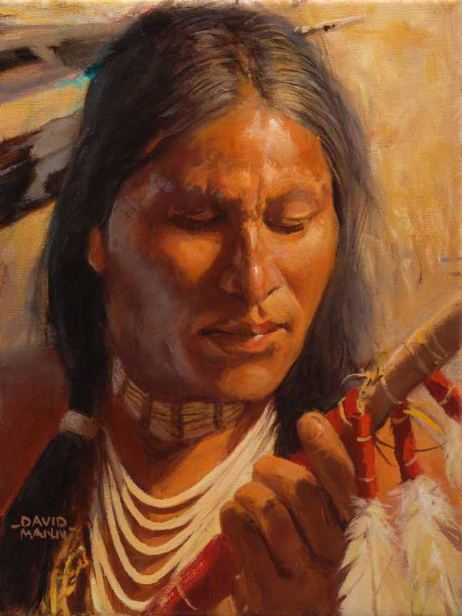 DM – Lakota Spear © David Mann
