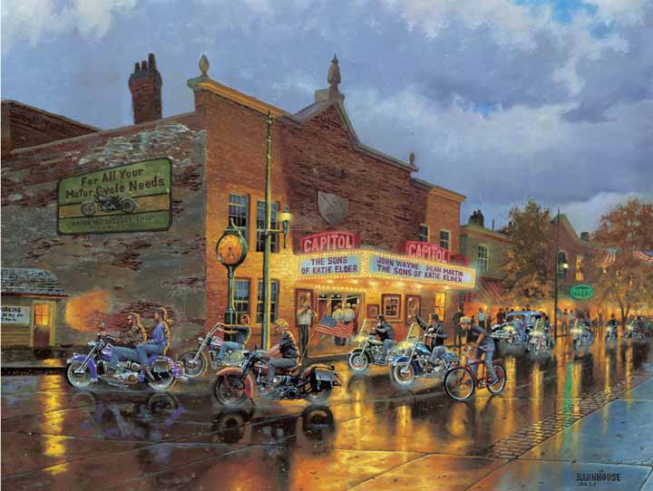 DB – American Classics – Hank’s Motorcycle Shop © Dave Barnhouse
