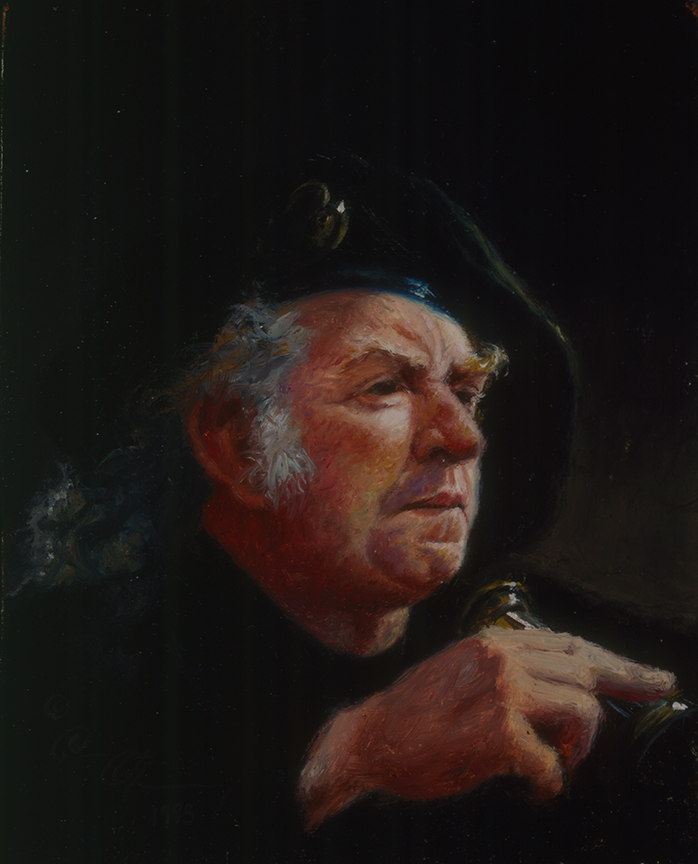 DM2 – Portrait with Pipe © Dean Morrissey