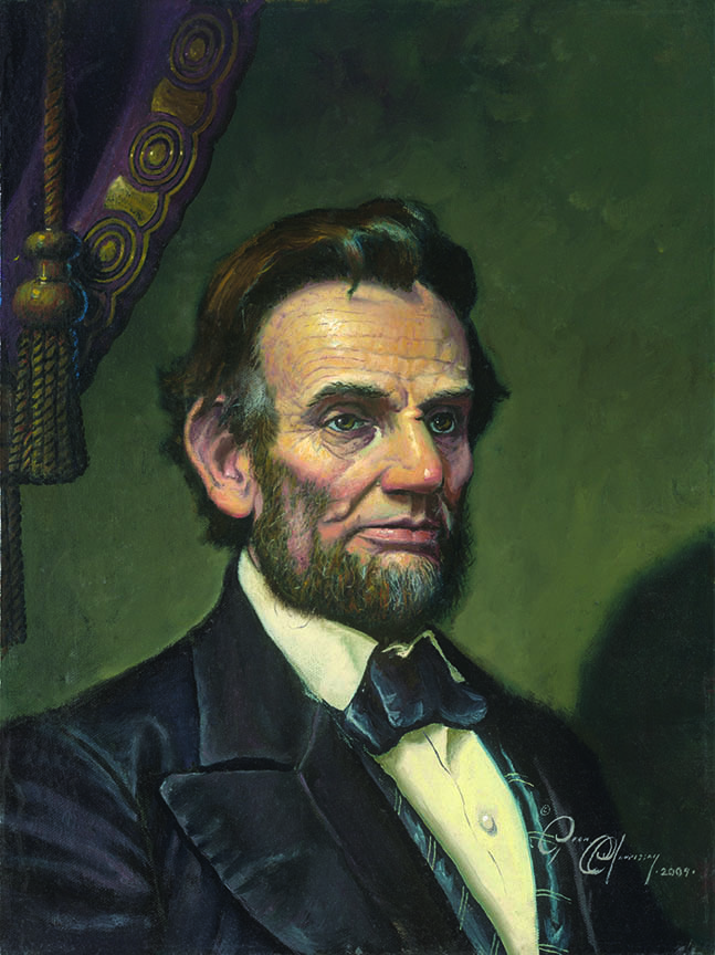 DM2 – Abraham Lincoln Portrait © Dean Morrissey