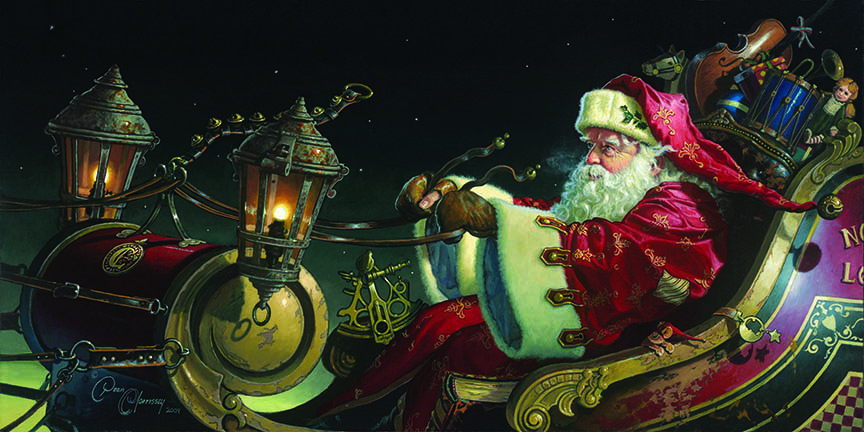 DM2 – Father Christmas – The Sleigh Ride © Dean Morrissey
