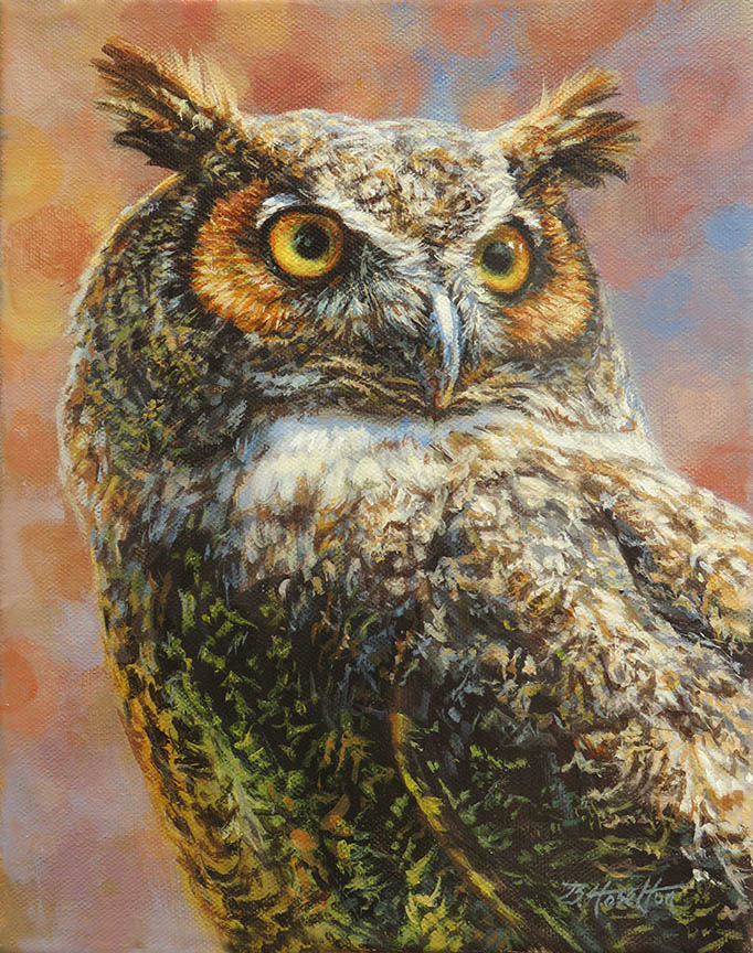 BH2 – WIldlife – Owl Be There – Great Horned Owl © Beth Hoselton (2)