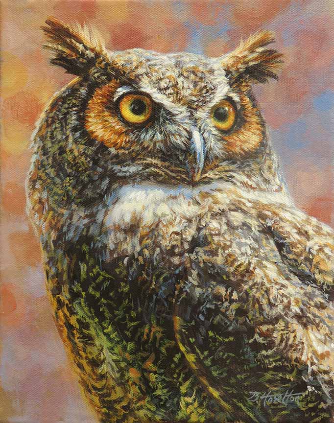 BH2 – Wildlife – Owl Be There – Great Horned Owl © Beth Hoselton