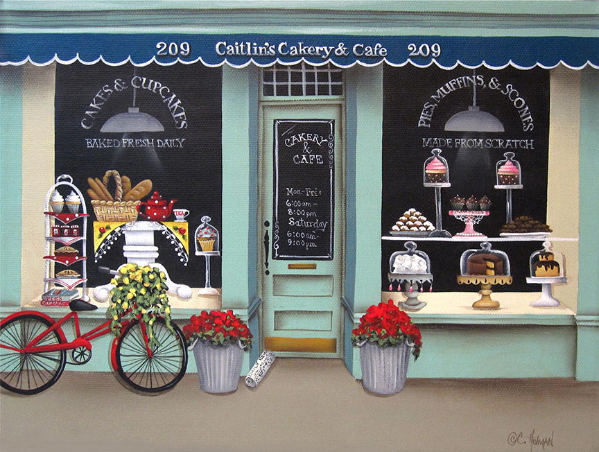 CH – Bakery – Caitlin’s Cakery and Cafe © Catherine Holman