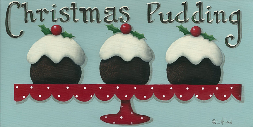 CH – Sweets – Christmas Pudding © Catherine Holman