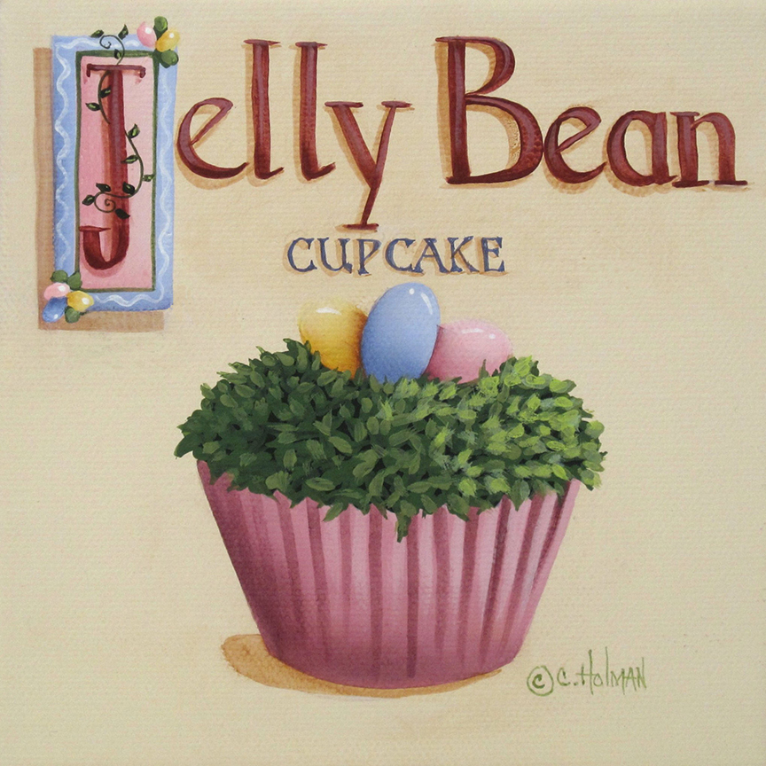 CH – Sweets – Jelly Bean Cupcake © Catherine Holman