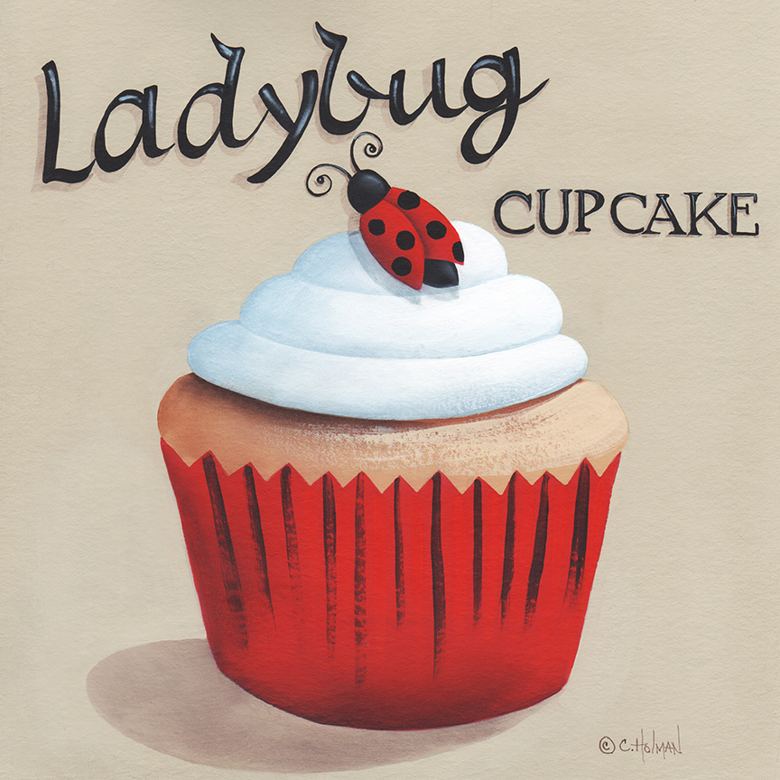 CH – Sweets – Ladybug Cupcakes © Catherine Holman