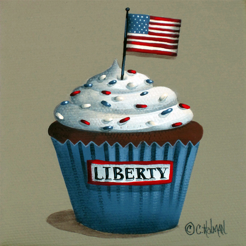 CH – Sweets – Liberty Cupcake © Catherine Holman