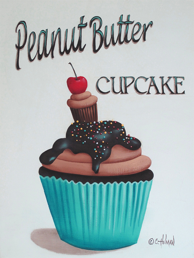 CH – Sweets – Peanut Butter Cupcake © Catherine Holman