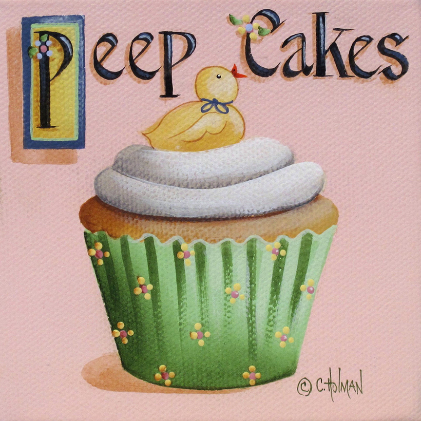 CH – Sweets – Peep Cakes © Catherine Holman