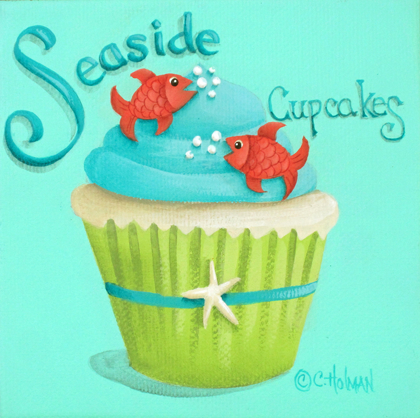 CH – Sweets – Seaside Cupcakes © Catherine Holman