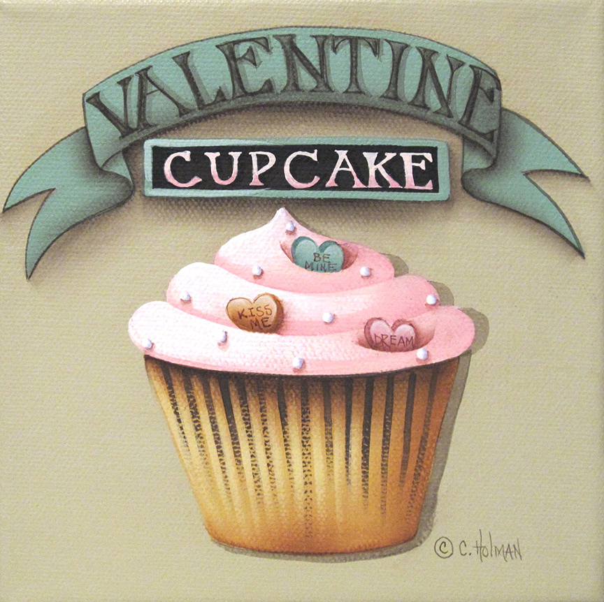 CH – Sweets – Valentine Cupcake 2 © Catherine Holman
