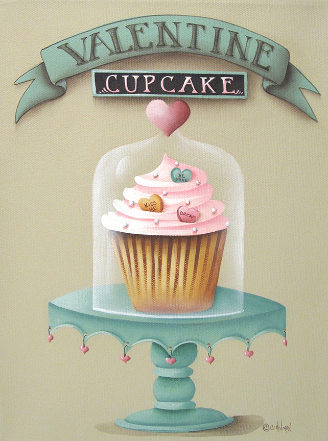 CH – Sweets – Valentine Cupcake © Catherine Holman