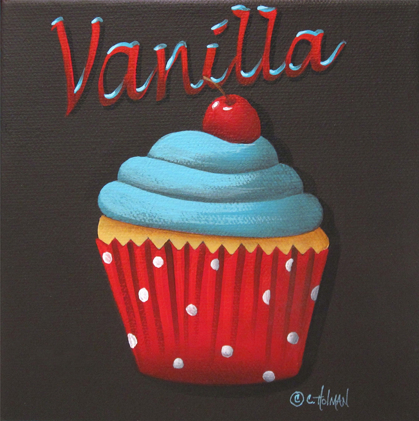 CH – Sweets – Vanilla Cupcake © Catherine Holman