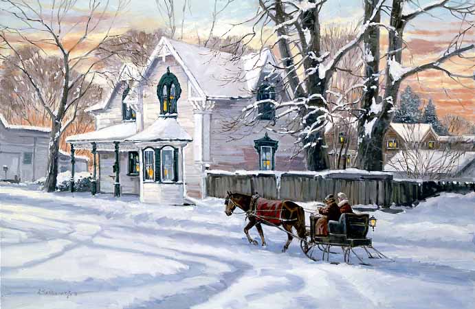 AS2 – Nostalgia – Winter in the Village © Alan Sakhavarz