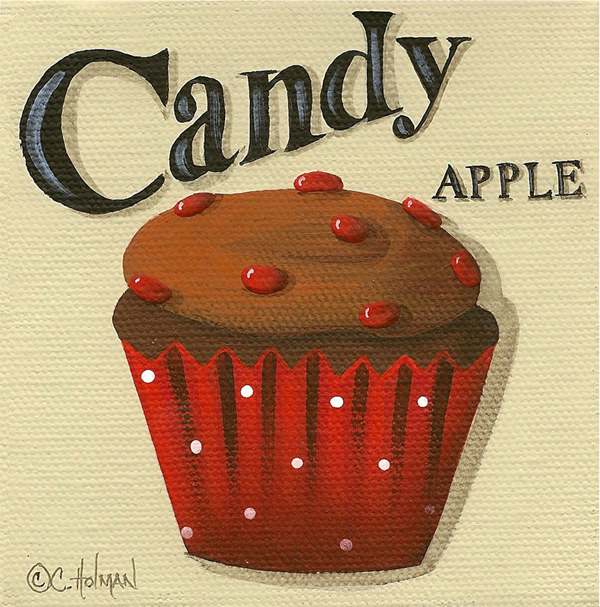 CH – Candy Apple Cupcake © Catherine Holman