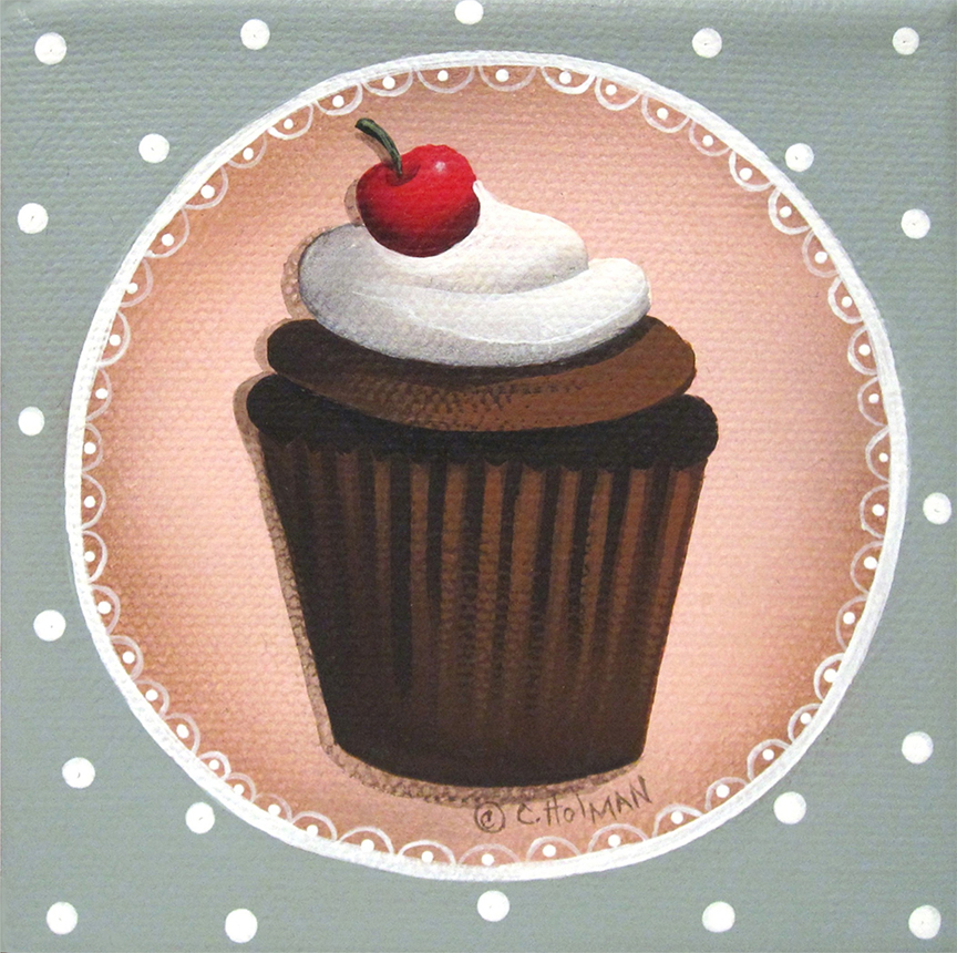 CH – Chocolate Cherry Cupcake © Catherine Holman
