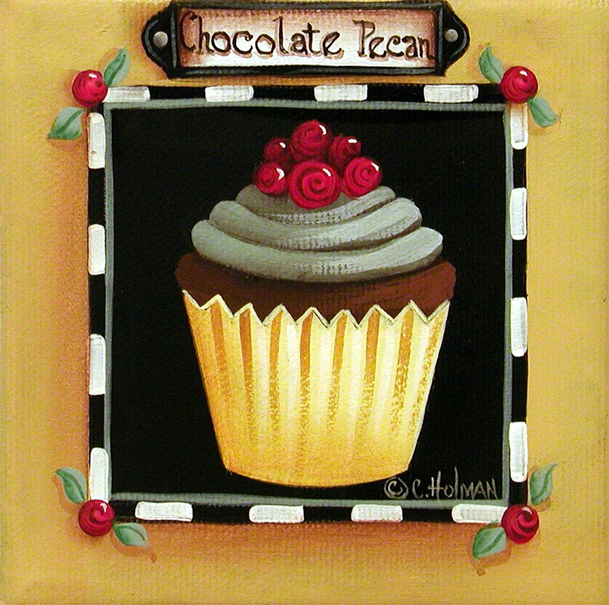 CH – Chocolate Pecan Cupcake © Catherine Holman