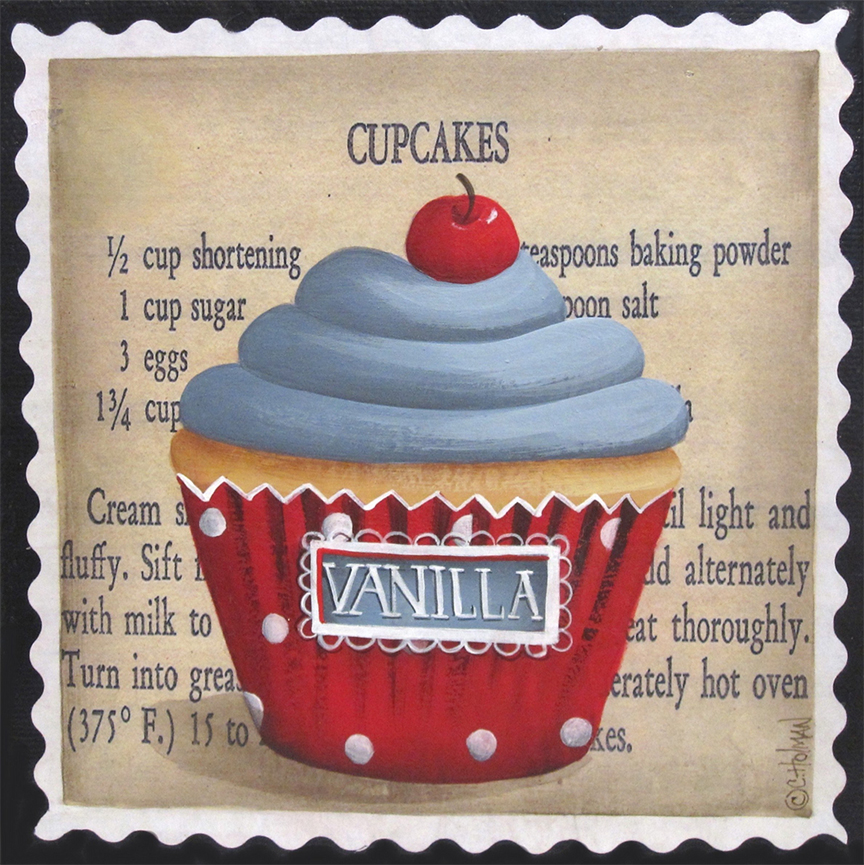 CH – Recipe – Vanilla Cupcakes © Catherine Holman