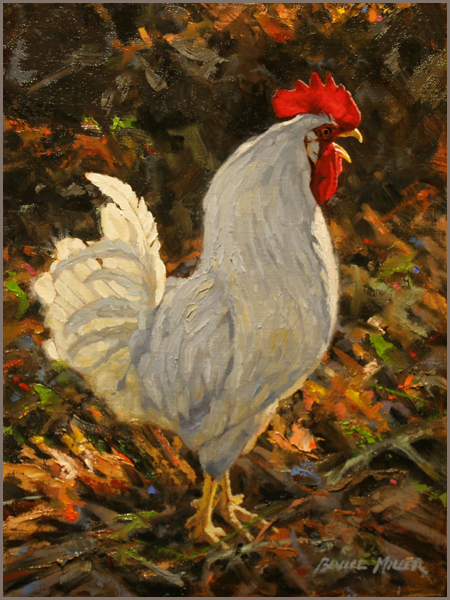 BM2 – Cock-a doodle-do © Bruce Miller