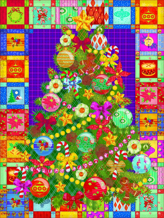 CHIC – Christmas Tree 88038 © Cobble Hill Puzzle Company