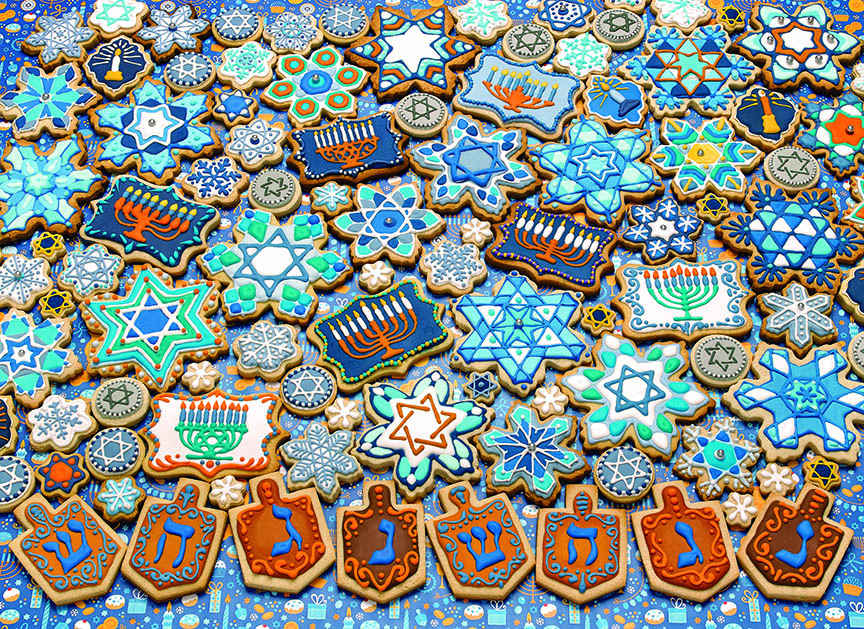 CHIC – Hanukkah Cookies © Cobble Hill Puzzle Company