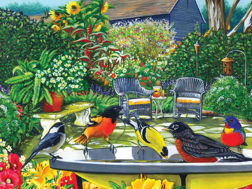 CHIC – Kirkland Birds 52079 © Cobble Hill Puzzle Company