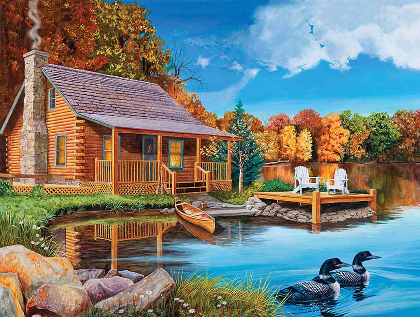 CHIC – Loon Lake 52048 © Cobble Hill Puzzle Company