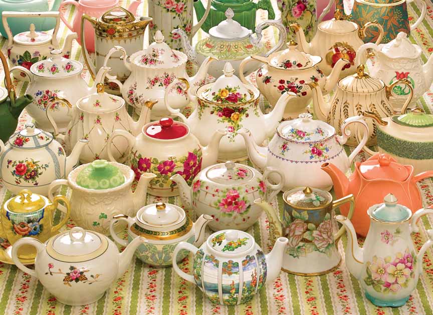 CHIC – Teapots Too 80281 © Cobble Hill Puzzle Company
