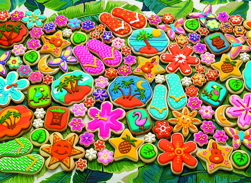 CHIC – Tropical Cookies 80330 © Cobble Hill Puzzle Company
