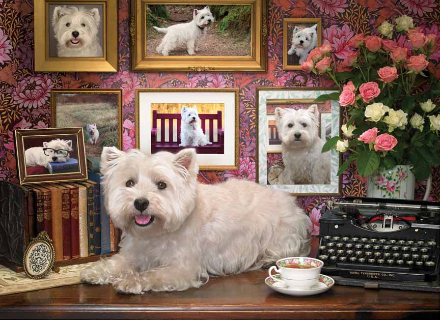 CHIC – Westies are My Type 80039 © Cobble Hill Puzzle Company