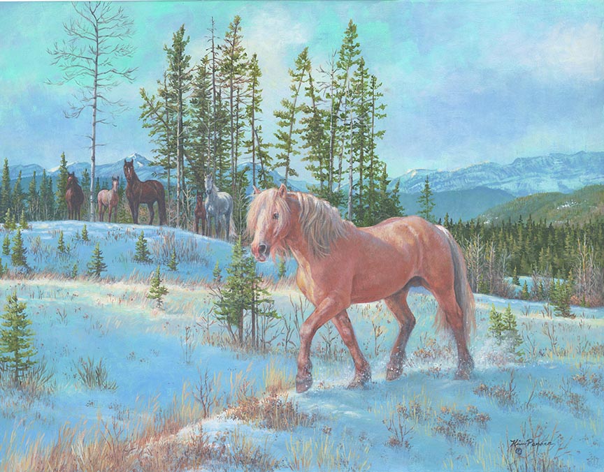 KP – Winter Horse © Kim Penner