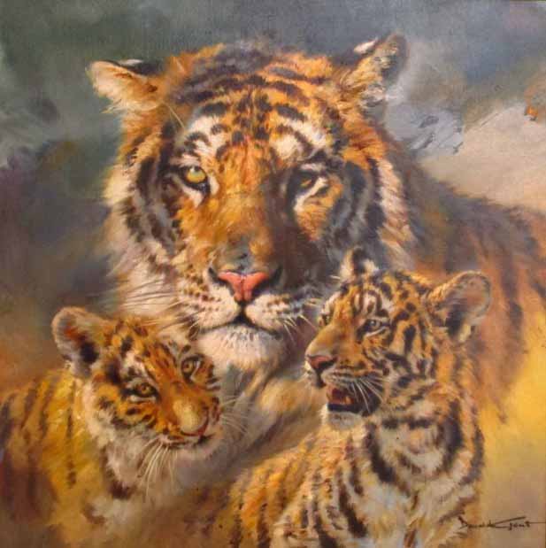 DG2 – Tiger and Cubs © Donald Grant