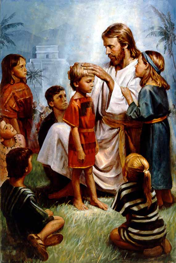 DP – Jesus Blesses the Children © Del Parson