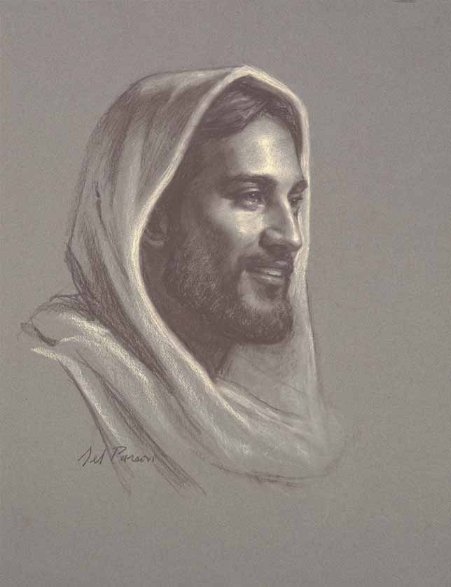 DP – Jesus Drawing © Del Parson