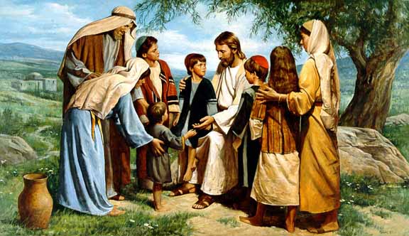 DP – Jesus Teaches the Children © Del Parson