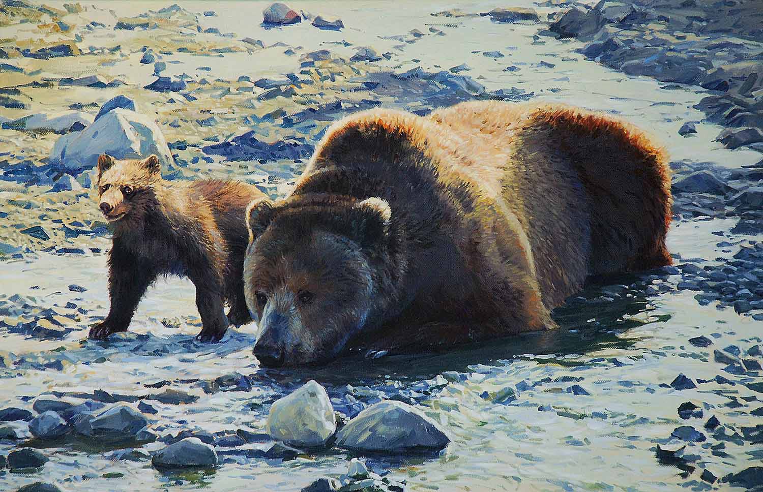 DP2 – Grizzly and Cub © Dino Paravano