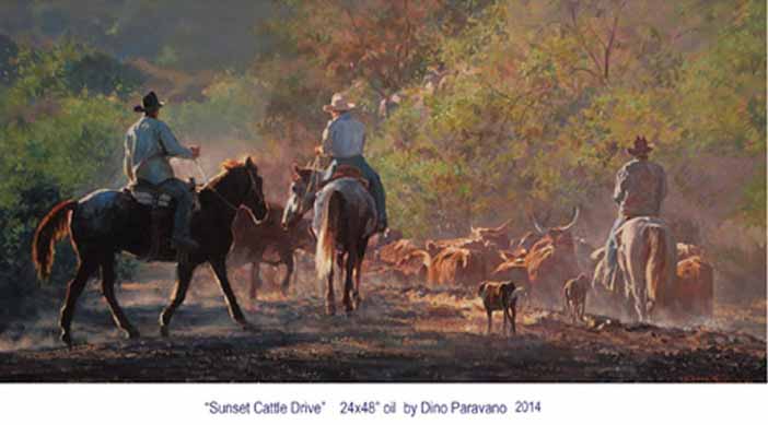 DP2 – Sunset Cattle Drive © Dino Paravano