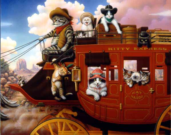 DR – Kitty Express © Don Roth