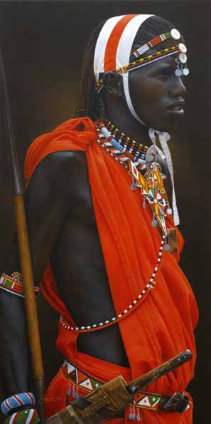 DS – Colors of Kenya – Warrior © Daniel Smith