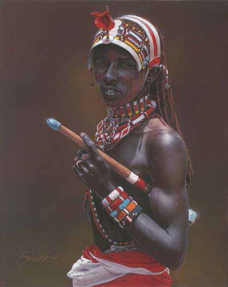 DS – Young Samburu Warrior © Daniel Smith