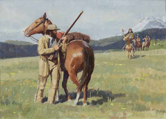 DS2 – Horse, Rifleman and Indians © Don Spaulding