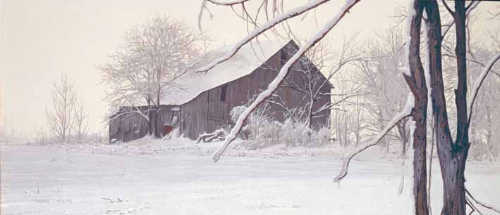 DW – Winter Barn © Derek Wicks