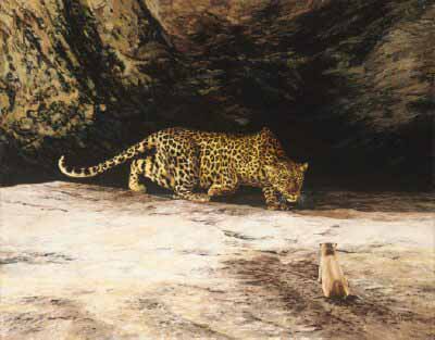 GC – The Leopard and the Hyrax © Guy Combes
